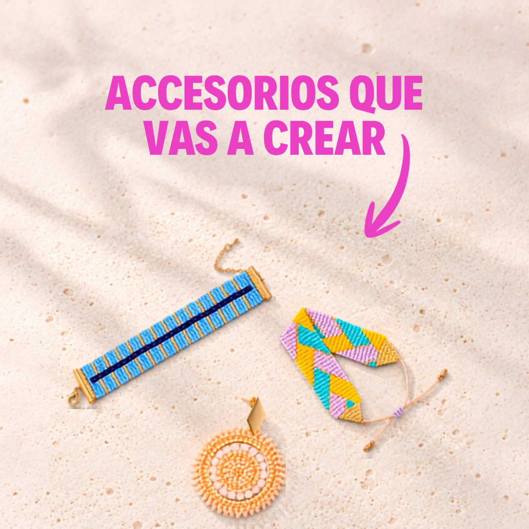 Kit de Telar y Mostacilla + Curso Virtual Gratis