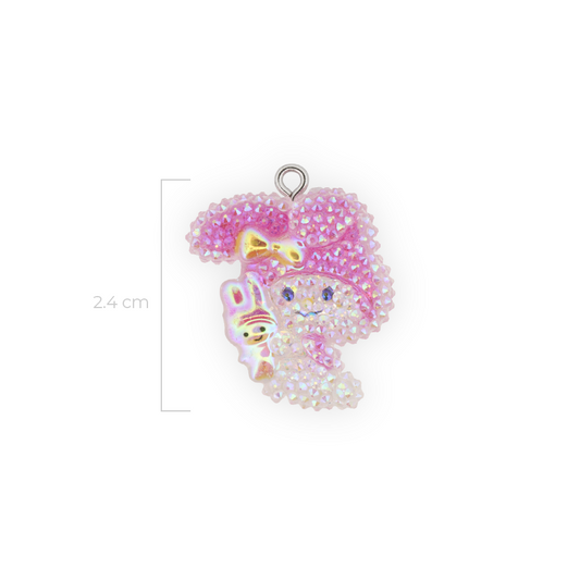 Dije My Melody Azucarado Boreal Acrilico