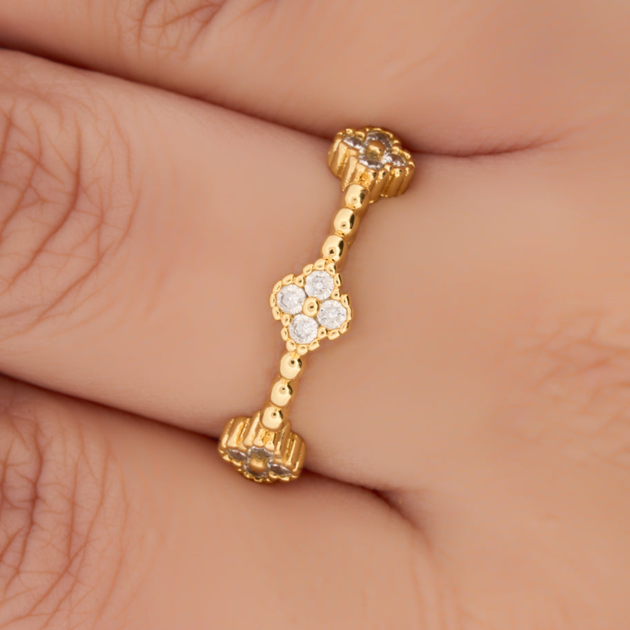 Anillo C #49 Rodinado
