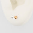 Topo Balin Rodinado / 3mm / x Par
