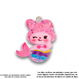 Dije Acrílico My Melody Sirena
