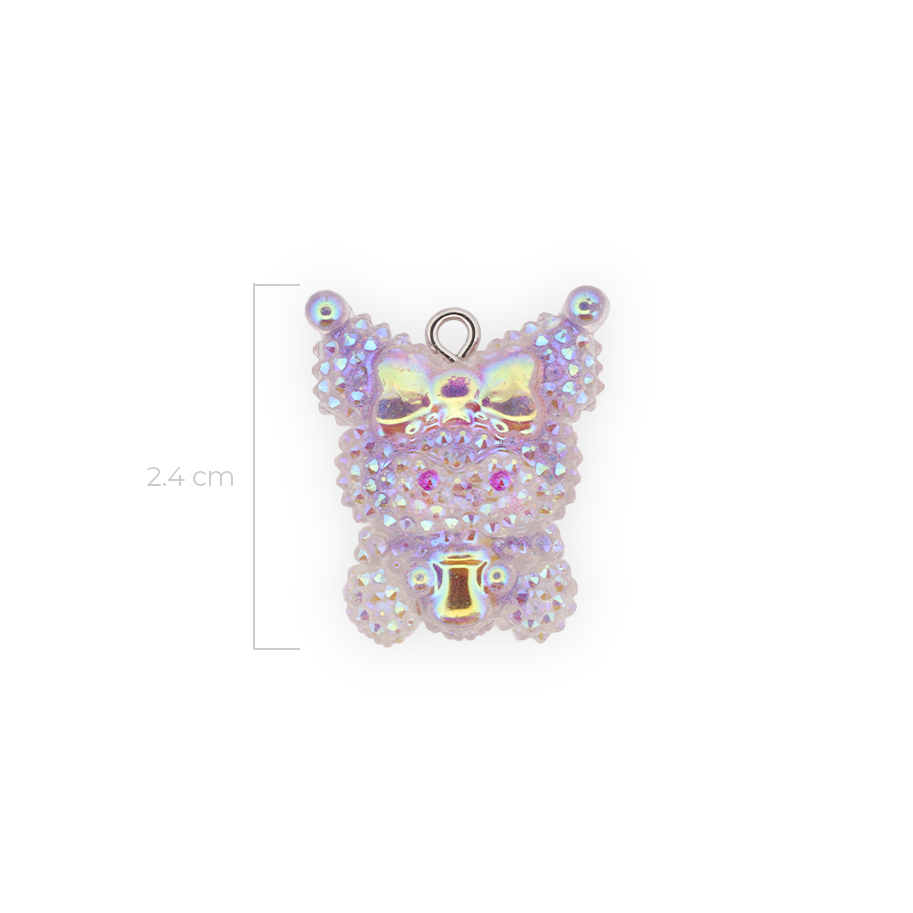 Dije Kuromi Azucarado Boreal Acrilico