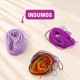 Kit de Kumihimo Cuadrado + Curso Virtual Gratis