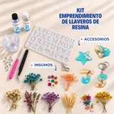 Kit Llaveros De Resina + Curso Virtual Gratis