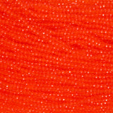 Sarta Murano 4mm / Naranja / 55