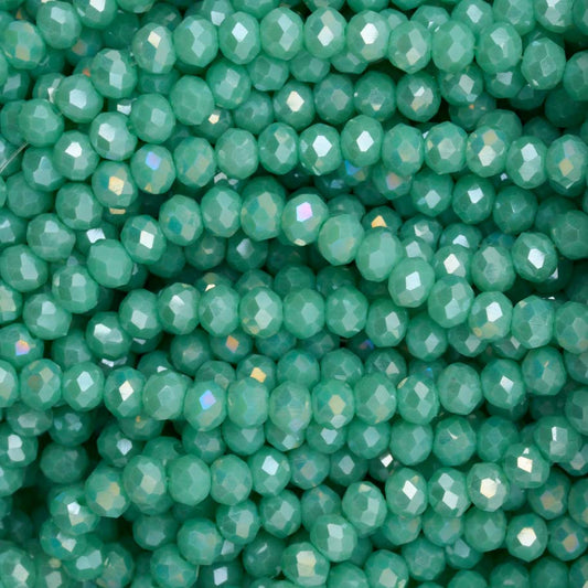 Sarta Murano 6mm / Verde Menta / 17