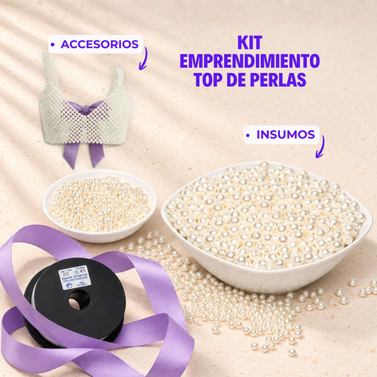 Kit Emprendimiento Top De Perlas