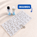 Kit Llaveros De Resina + Curso Virtual Gratis