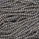 Sarta Murano 4mm / Gris Claro / 52