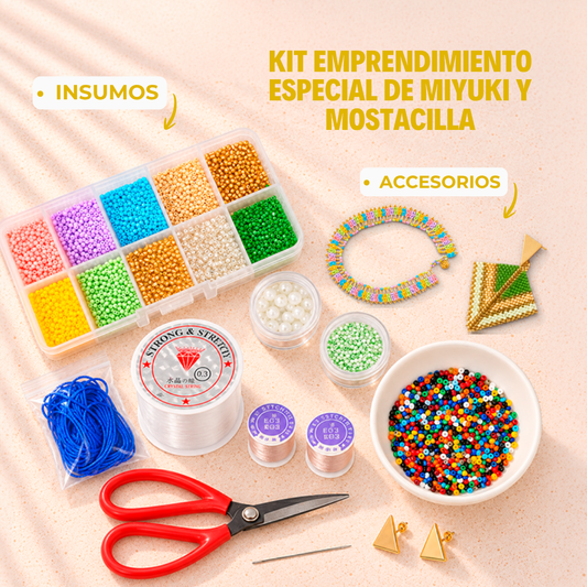 Kit Emprendimiento Especial De Miyuki y Mostacilla