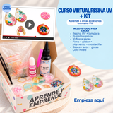 Kit De Resina UV + Curso Virtual Gratis