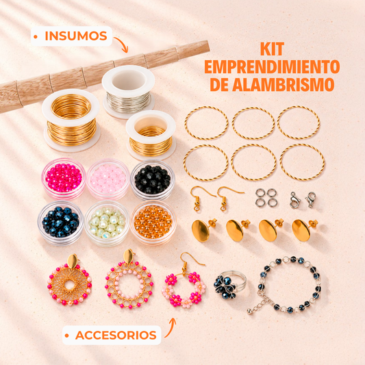Kit Emprendimiento De Alambrismo