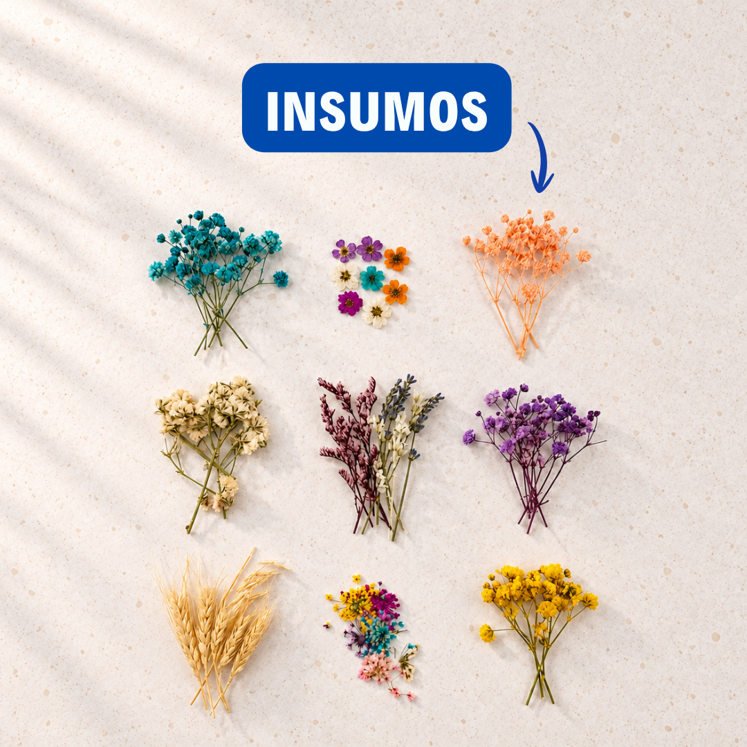 Kit Llaveros De Resina + Curso Virtual Gratis