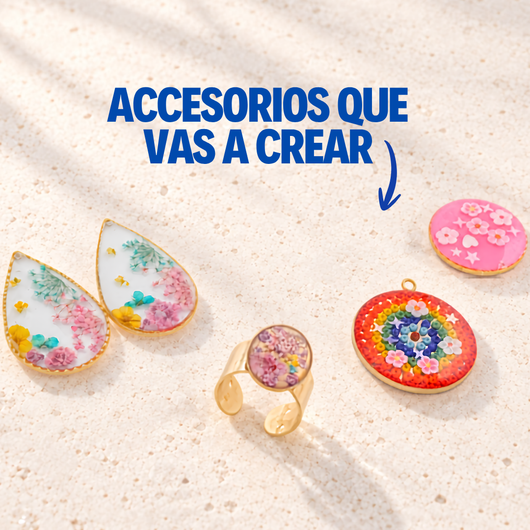 Kit De Resina UV + Curso Virtual Gratis