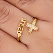 Anillo C #48 Rodinado