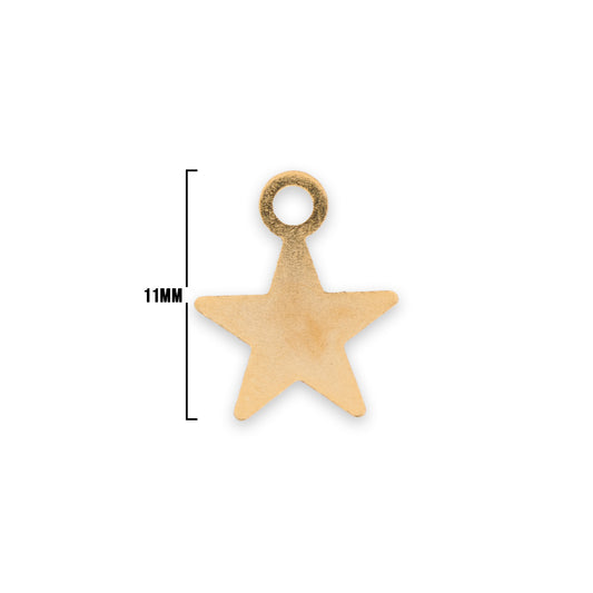 Mini Dije Estrella 08 Gold Filled x Unidad