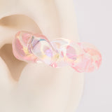 Ear Cuff Linea Economica rosado trasparente 06