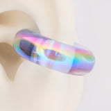 Ear Cuff Linea Economica azul trasparente 07