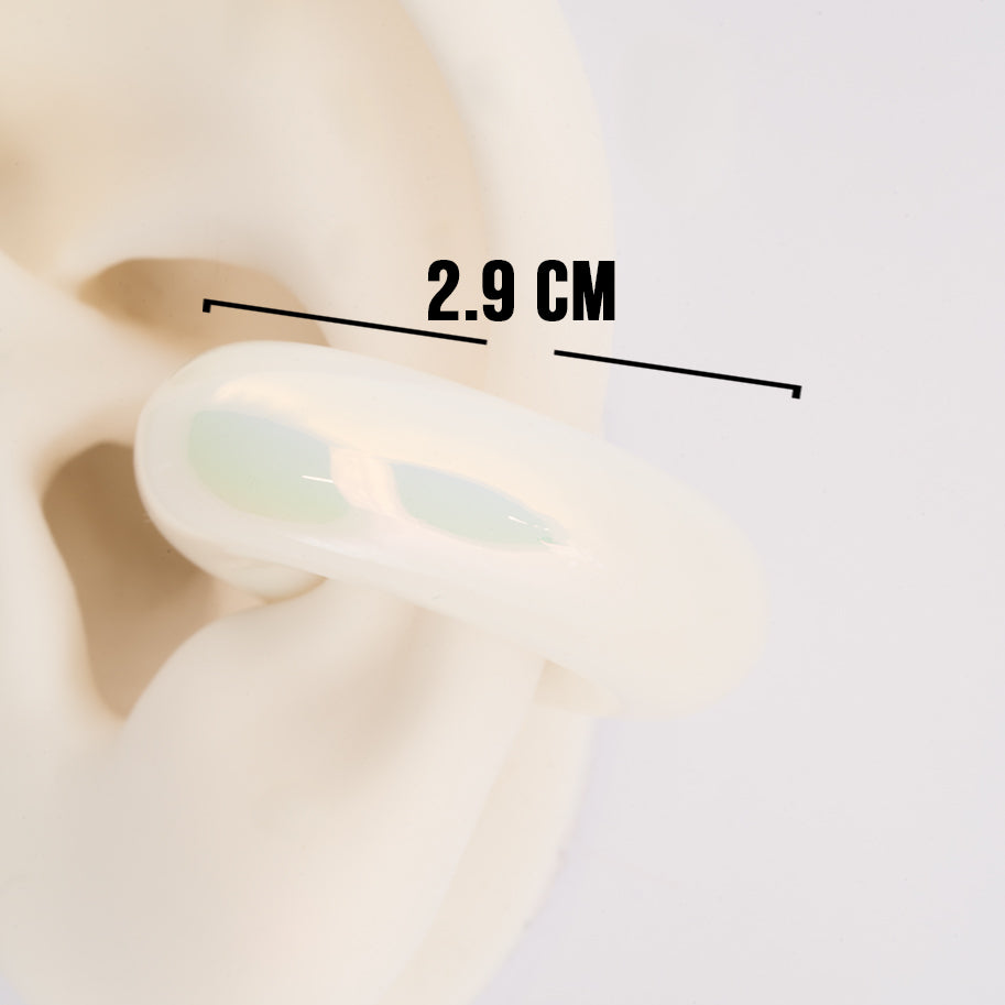 Ear Cuff Linea Economica blanco 09