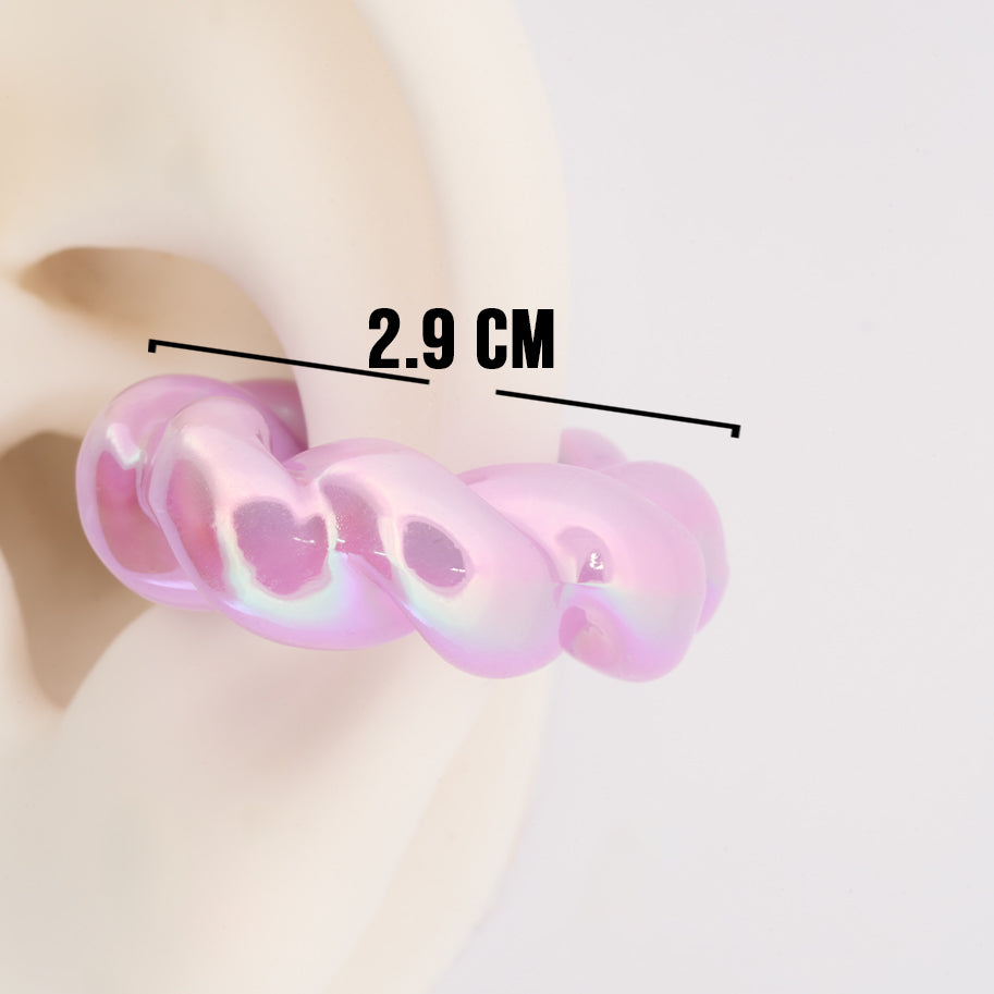 Ear Cuff Linea Economica lila 14