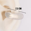 Ear Cuff Linea Economica plateado 2.5mm 15