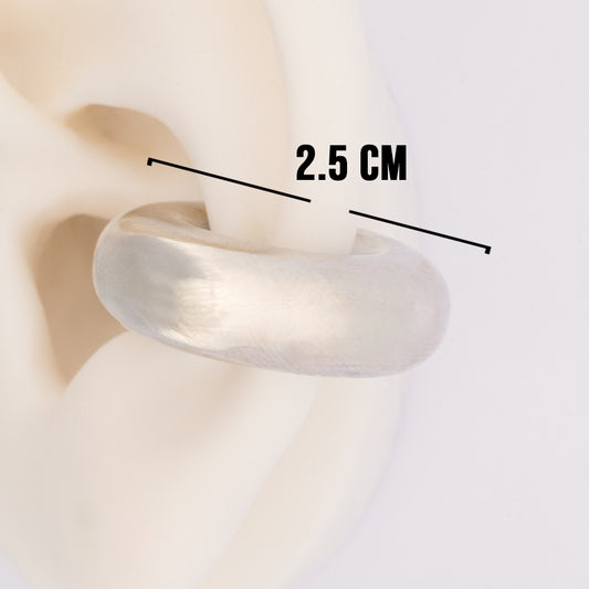 Ear Cuff Linea Economica plateado 2.5mm