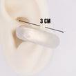 Ear Cuff Linea Economica plateado 3mm 17