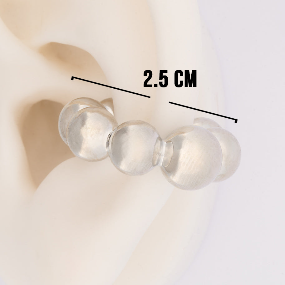 Ear Cuff Linea Economica plateado 20
