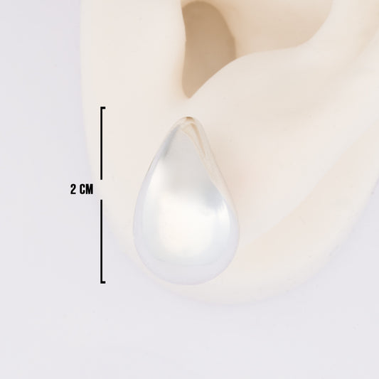 topo gota plateado 2 Cm Linea Economica 39