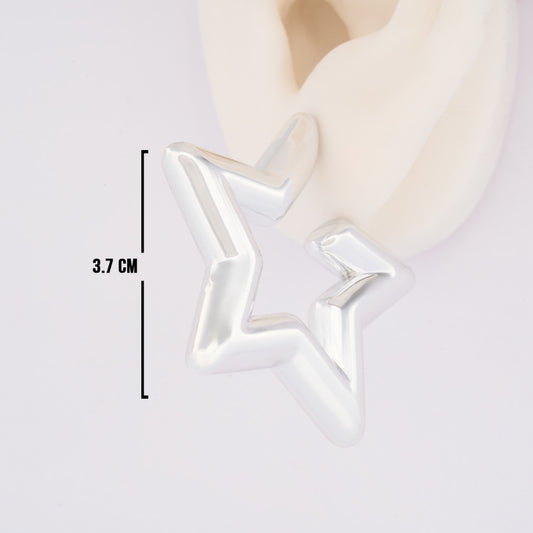 Topo Estrella Plateado Linea Economica 51