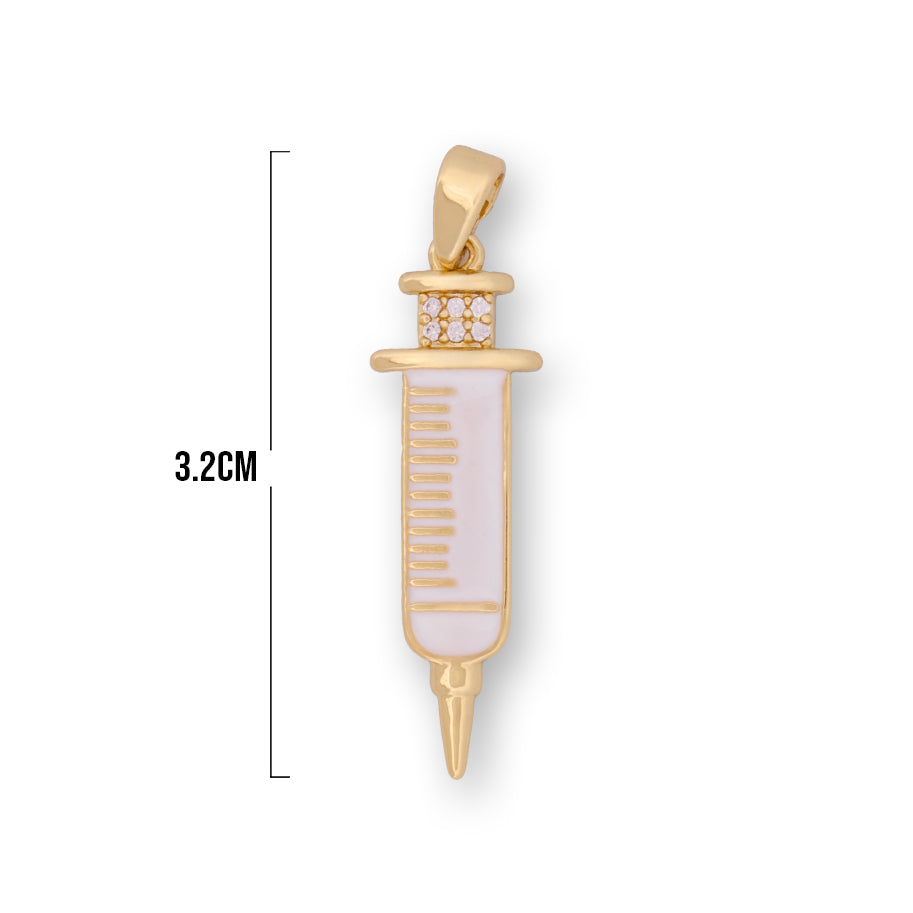 Dije Jeringa Dorada Rodinada