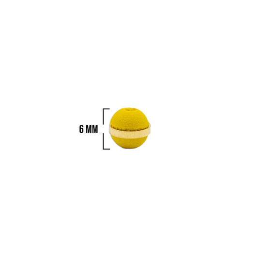 Bola Neopreno 1 Argolla Gruesa Dorada / Amarillo Bandera
