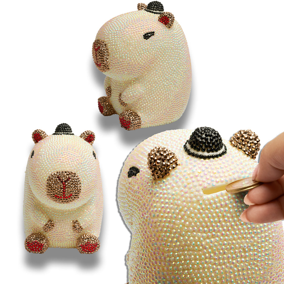 Alcancia Capibara + DIY Kit Decorativo
