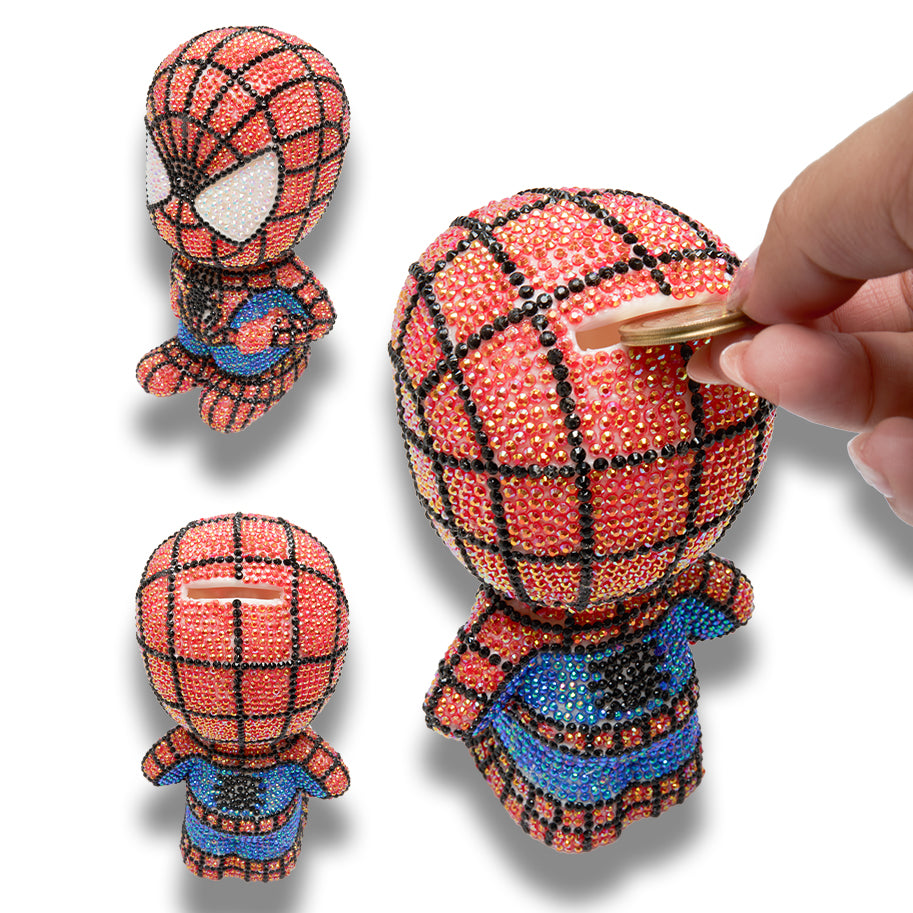 Alcancia Spiderman + DIY Kit Decorativo