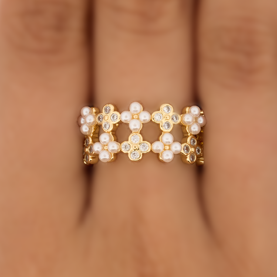 Anillo C #52 Rodinado
