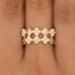 Anillo C #52 Rodinado