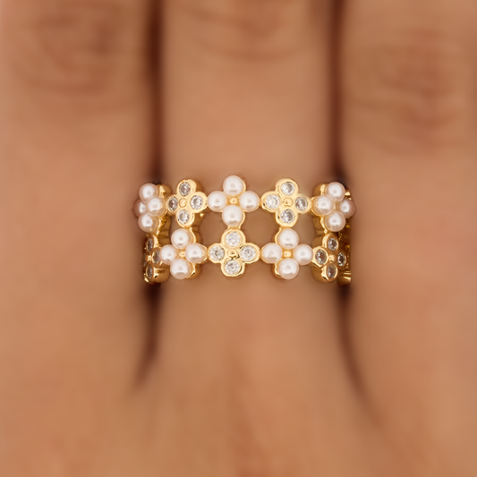 Anillo C #52 Rodinado