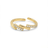 Anillo B #63 Rodinado