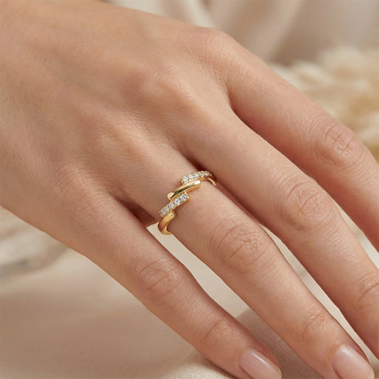 Anillo B #63 Rodinado