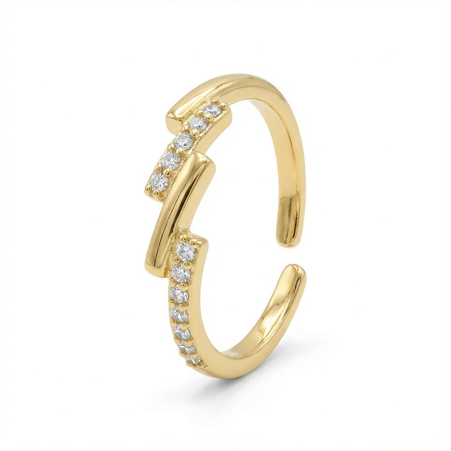 Anillo B #63 Rodinado