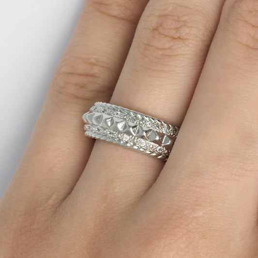 Anillo C #33 Rodinado