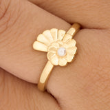 Anillo C #43 Rodinado