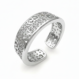 Anillo D# 29 Ajustable GC Plateado Rodinado
