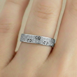 Anillo D# 29 Ajustable GC Plateado Rodinado