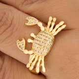 Anillo F #14 Rodinado