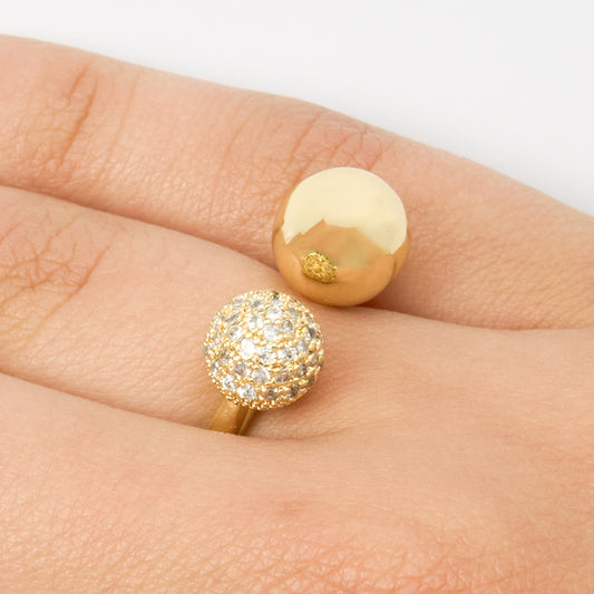 Anillo E #8 Ajustable Rodinado