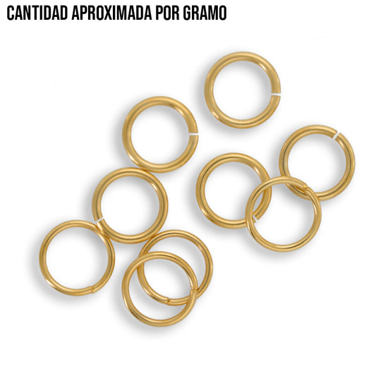 Gramo Argolla Delgada Gold Filled 8mm