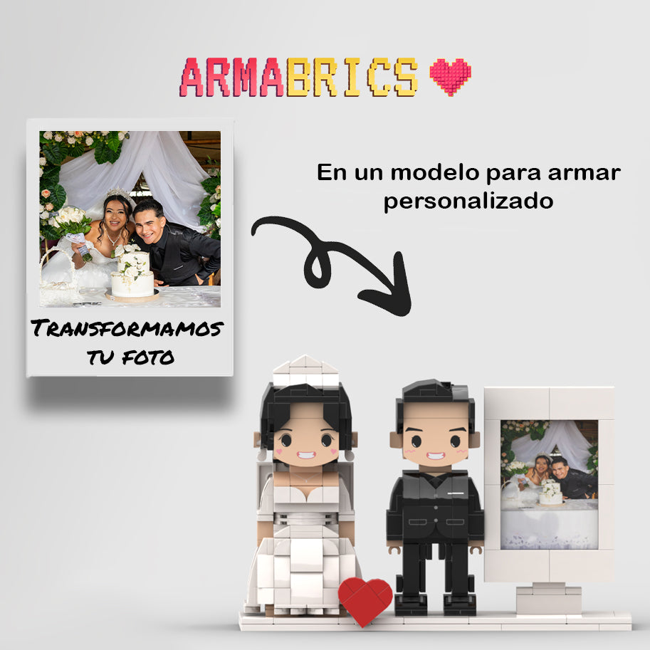 Armabrics Matrimonio + Foto + Base y Envío Gratis