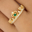 Anillo B #60 Rodinado