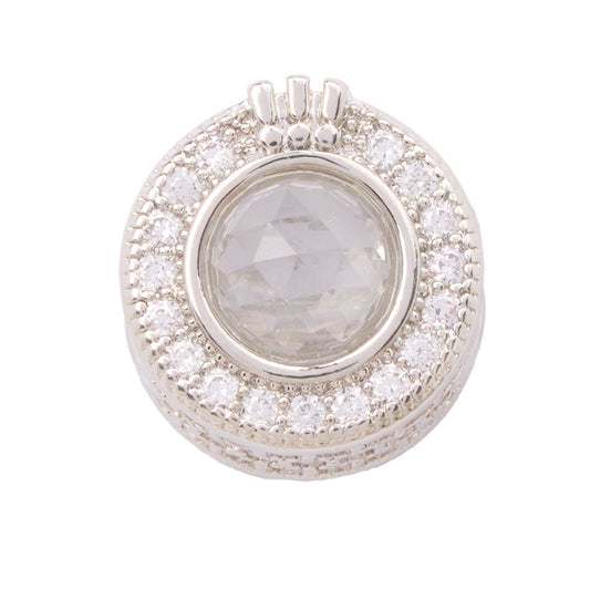 Charm B8 Rodinado Pandora